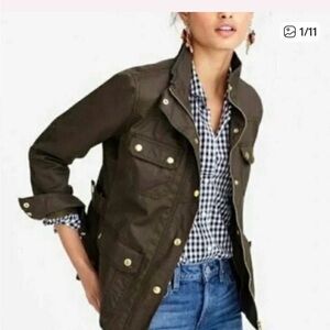 J Crew Boyfriend Field jacket. Size S.